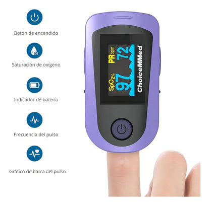 Oxímetro de Pulso Profesional Choicemed MD300