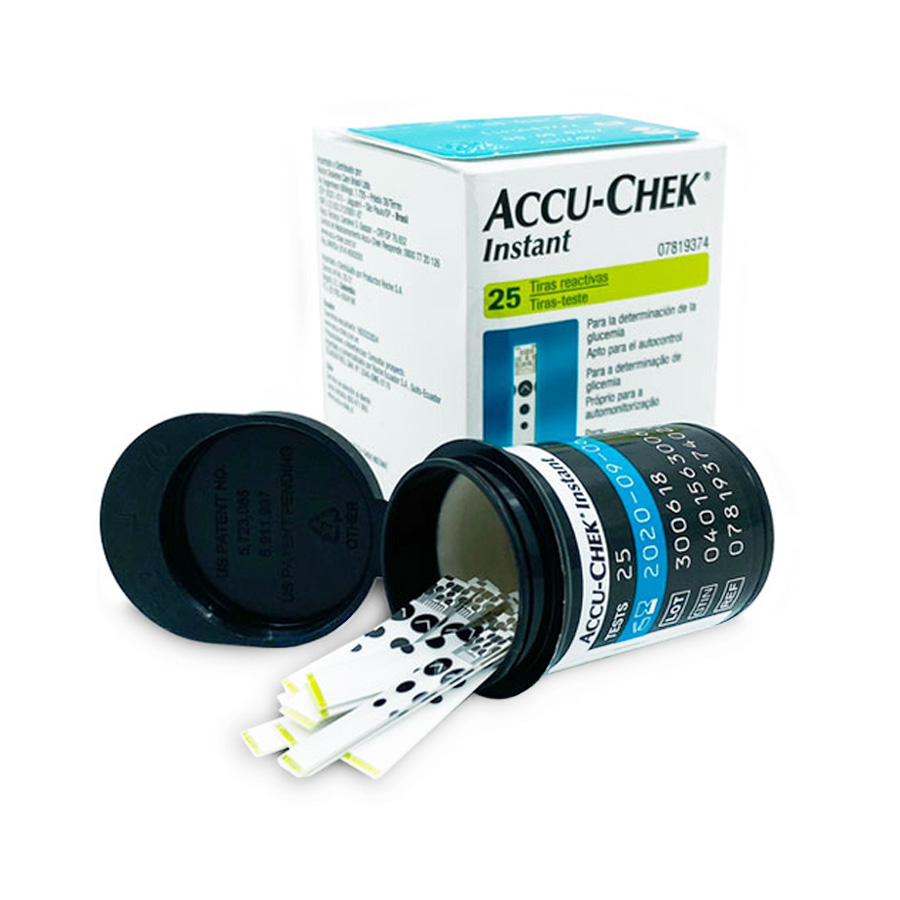 Tiras Reactivas Accu chek Instant