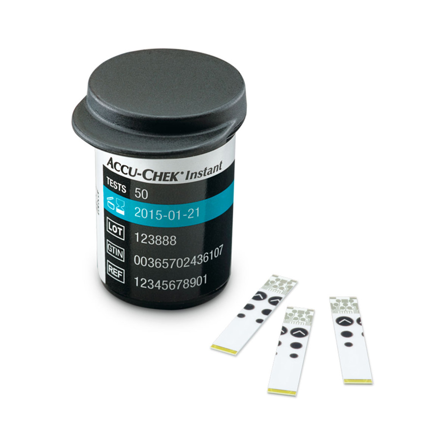 Tiras Reactivas Accu chek Instant