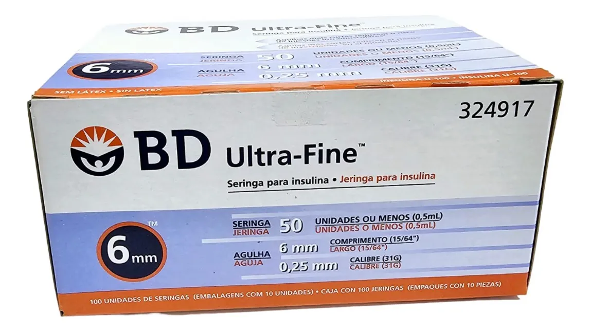 Jeringa para insulina Nº 50